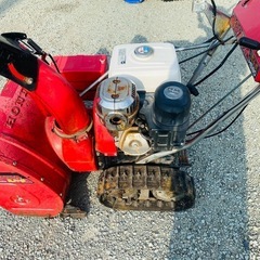 ☆HONDA/除雪機/HS80/スノーラ/セル付/一部難有/前進1.2.3後進1.2/下取りOK/の画像