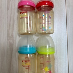 【お取引中】ピジョン 母乳実感 哺乳瓶 240ml6本、160ml4本セットの画像