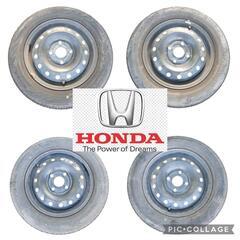 ホンダ ライフ(DBA−JB5)純正13㌅スチールホイールと13...