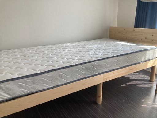シングルベッド&マットレス【〜10/22まで】