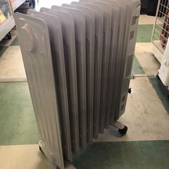 オイルヒーター　VERSOS　VS-3513FH　ファン　ベルソス　暖房　冬　季節　空調　家電　貝塚　二色浜　ジャングルジャングル　クリーニング済みの画像