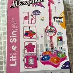 マイク おもちゃ マイクスタンド スタンドマイク かわいい キッズスタンドマイク 高さ調節可能 こども用玩具 子供 室内 家遊び 女の子 小学生 プレゼントの画像