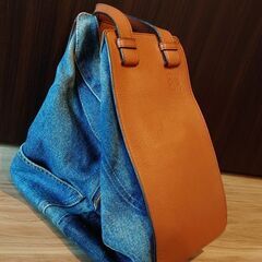 【希少品】LOEWE デニムバッグの画像
