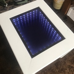 LEDブラックホールサイドテーブル制作物