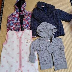再値下げ。女の子用８０cm4着