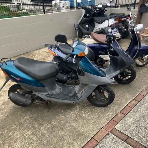 3台まとめて売り　ビーノ　アドレスV 50 レッツ2　エンジンかかる　ばら売りしません