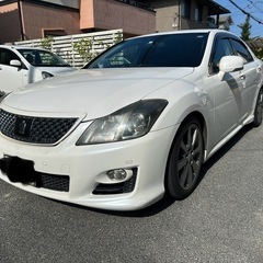 クラウンアスリート Gパケ レザーシート 16万キロ