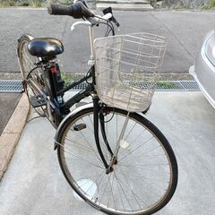 【お譲りします】電動アシスト自転車　※ジャンク品扱いの画像