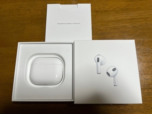 AirPods第3世代　一回使用