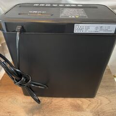 美品　シュレッダー　アイリスオーヤマ　2020年式　P5GCX　黒　埼玉県　和光市　リサイクルショップ　ケイラック　GMW80の画像