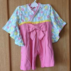 袴ロンパース　小物セット
