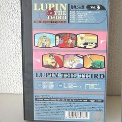 ★ルパン三世 Vol.3 The second TV series VHS アニメの画像