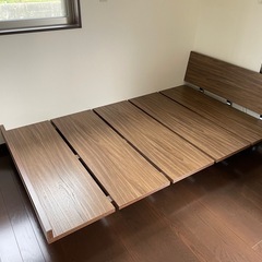 セミダブルベッド　ロータイプ