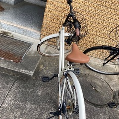 自転車  後輪パンク