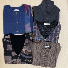 【お渡し済】100601女性用アウター袖なし5着