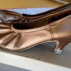 ダンスシューズ　24.5㎝の画像