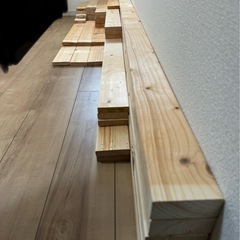 キャットウォークに使用した廃材の画像