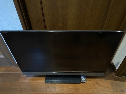 32インチ テレビ TOSHIBA REGZA 32S5 32型 レグザ ゲーム YouTube 3色コード 使用可能