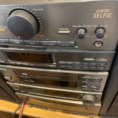 お話中パイオニア　CDラジカセコンポの画像