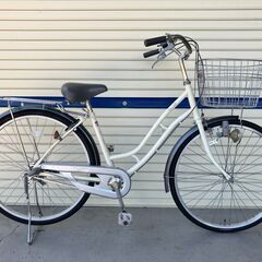 リサイクル自転車(2403-27) ファミリーサイクル 26インチ