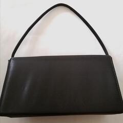 冠婚葬祭　ブラックフォーマル　黒　ハンドバッグ　トートバッグ　リボン 入学式　卒業式　お葬式の画像