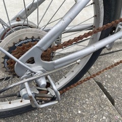 折りたたみ自転車　　の画像