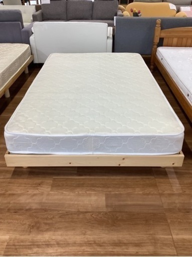 セミダブルベッド【町田市再生家具】241198