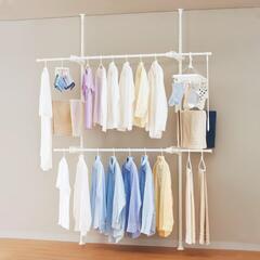 突っ張り棒型の室内用洗濯干し、譲ります。