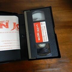  ★ビデオテープ BON JOVI ボン・ジョヴィ CROSS ROAD VHS 中古品の画像
