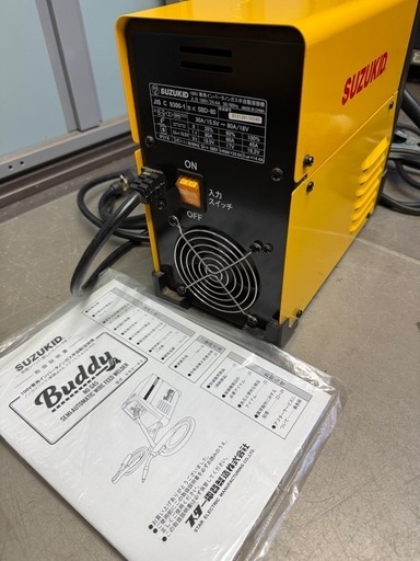スズキッドBuddy80ノンガス半自動溶接機 100V専用 SBD-80