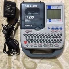 キングジム ラベルライター SR330 テプラPRO   NCNR12㎜の画像