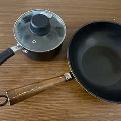 【受け渡し決まりました】フライパンと小鍋セット