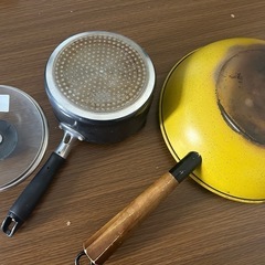【受け渡し決まりました】フライパンと小鍋セットの画像
