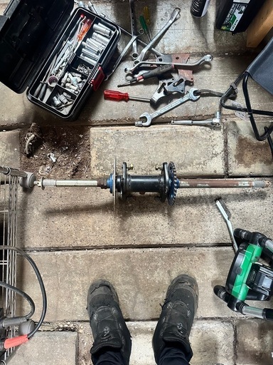 中華バギー リアアクスルシャフト