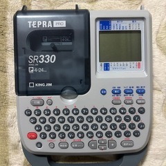 キングジム ラベルライター SR330 テプラPRO   NCNR12㎜②の画像