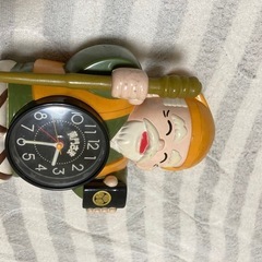 値下げしました　
黄門さま　時計　置き時計　目覚まし時計　アラーム