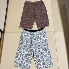【お渡し済】 100607女性用ハーフパンツ2着