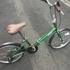 折りたたみ自転車(変速6段)の画像