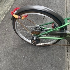 折りたたみ自転車(変速6段)の画像