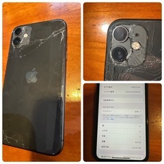Apple iPhone 11ブラック 64GBの画像