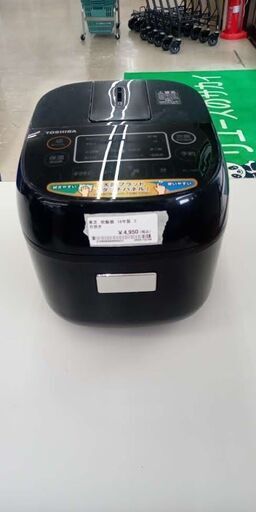 ★ジモティ割あり★ TOSHIBA 炊飯器 3合 18年製 動作確認／クリーニング済み TJ8954