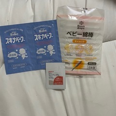 オムツ、綿棒の画像