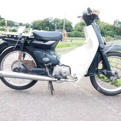 低走行！！ホンダカブ角目カスタムHA02セル付原付 富山、石川、金沢の画像