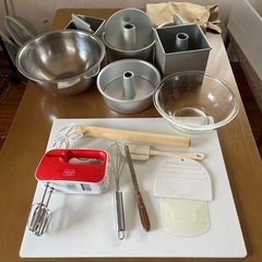 パンやシフォンケーキの道具
