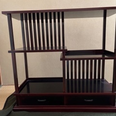 輪島塗　茶箪笥