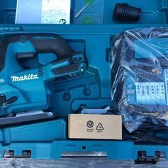 【新品・未使用品】　makita/マキタ　18V充電式ジグソー　JV184DRG　バッテリ/BL1860B＋充電器/DC18RF＋ケース　18V 最新モデル の画像