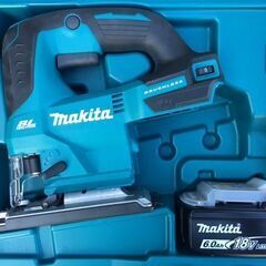 【新品・未使用品】　makita/マキタ　18V充電式ジグソー　JV184DRG　バッテリ/BL1860B＋充電器/DC18RF＋ケース　18V 最新モデル の画像
