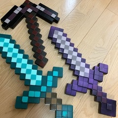 マインクラフト たいまつ ツルハシ トライデント 剣 セット A