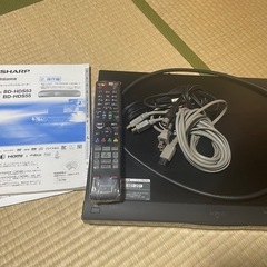 【お譲り先決まりました】シャープ　ブルーレイディスクレコーダー