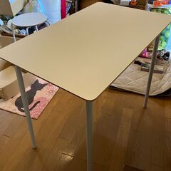 無印用品　テーブル　ホワイト　